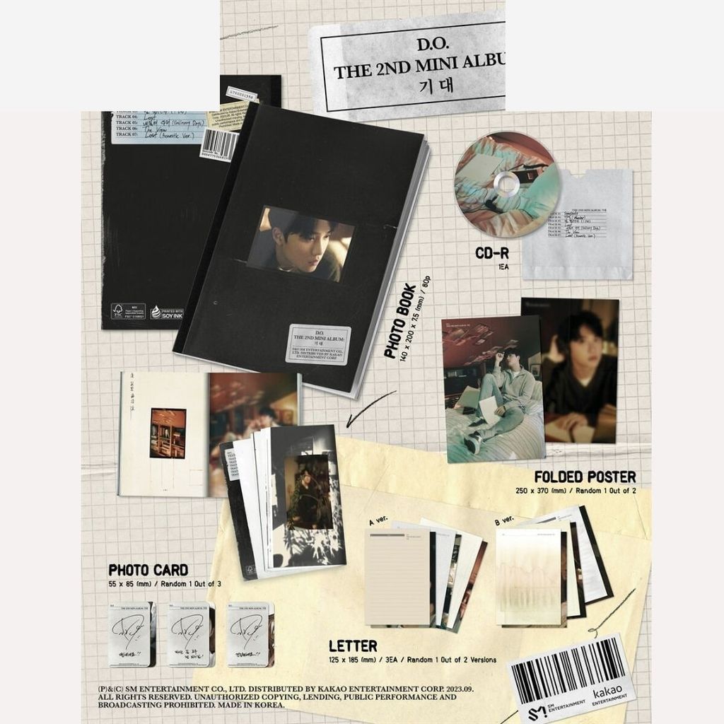 都敬秀 D.O.（EXO）- 迷你二輯：EXPECTATION（Photobook 版｜CD） 內頁 1