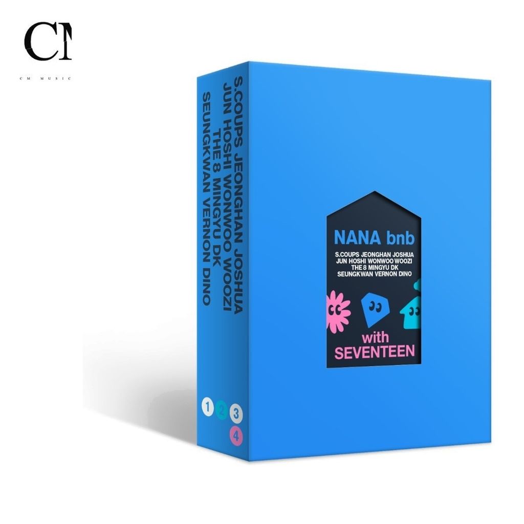SEVENTEEN - NANA bnb with SEVENTEEN 2025 KIT（寫真書｜官方周邊） 封面