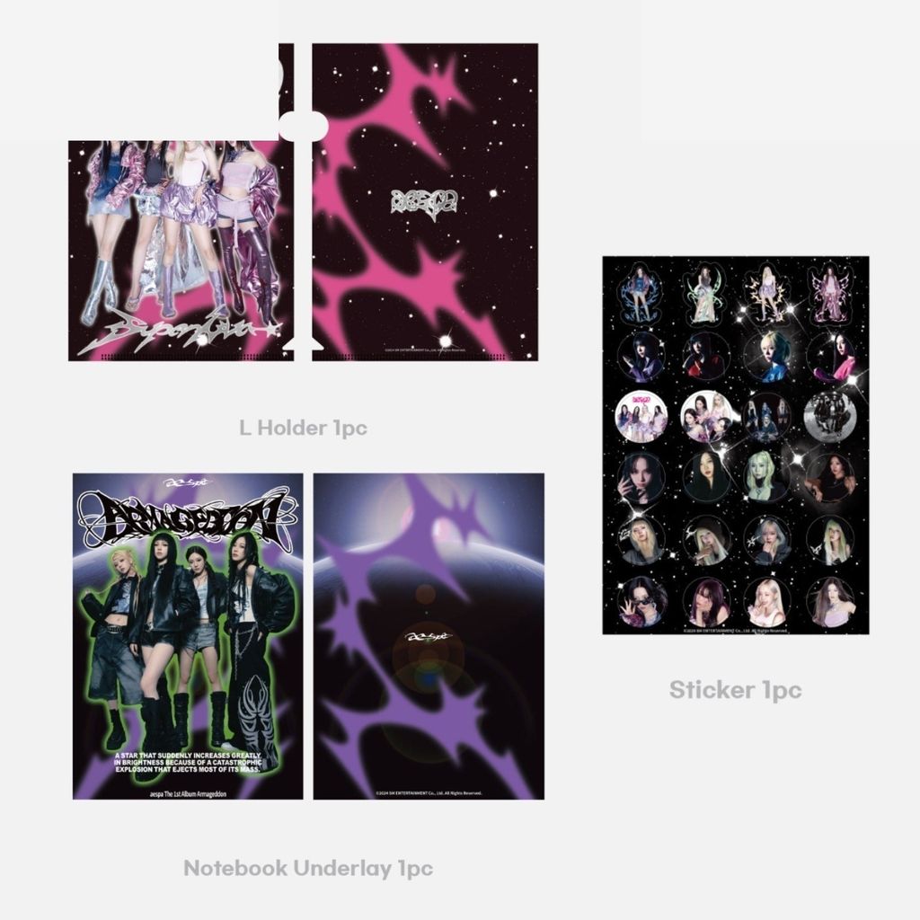 aespa - The 1st Album Armageddon MD（學習套組｜官方周邊） 內頁 2