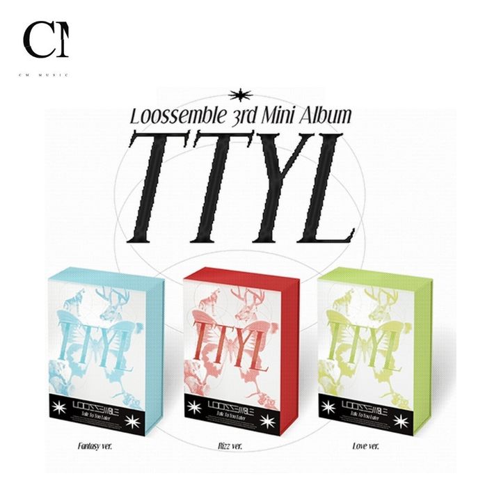 LOOSSEMBLE - 迷你三專: TTYL（ 一般版｜CD） 封面