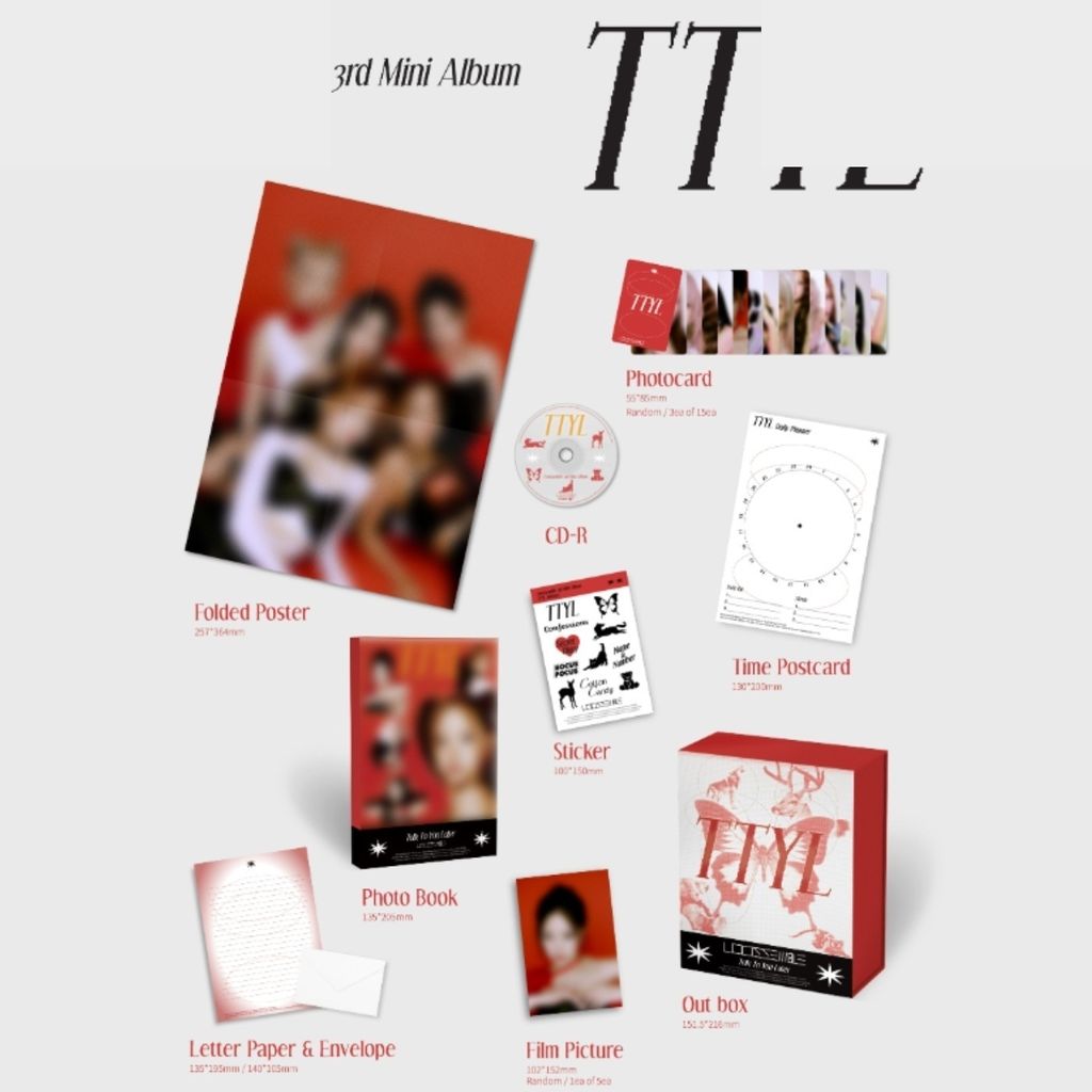 LOOSSEMBLE - 迷你三專: TTYL（ 一般版｜CD） 內頁 3
