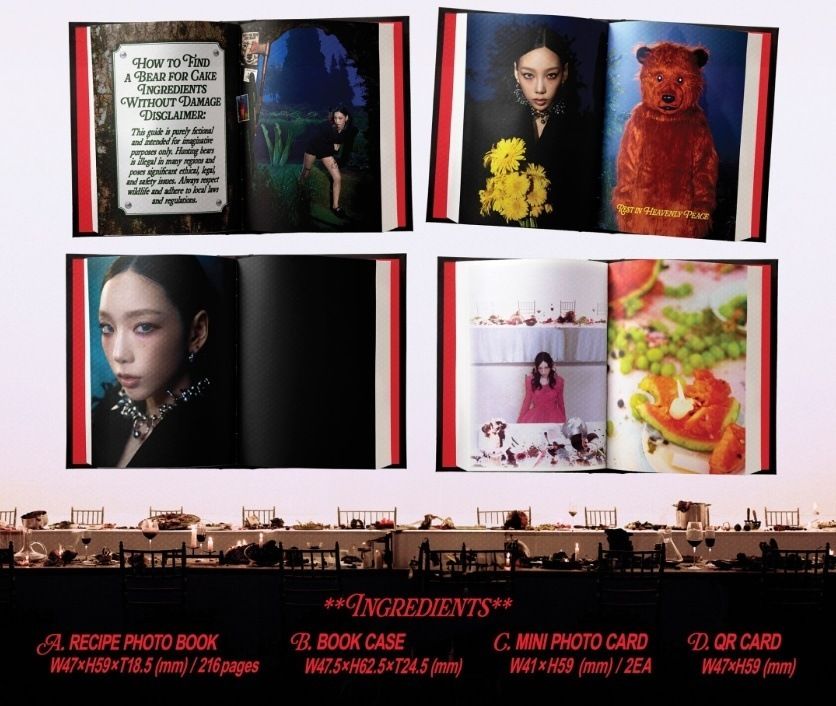太妍 TAEYEON- Heaven 單曲（Mini Recipe Book 版｜數位專輯） 內頁 3