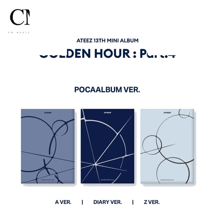 ATEEZ - 迷你十三輯: Golden Hour : Part.4【POCA版】（數位專輯） 封面