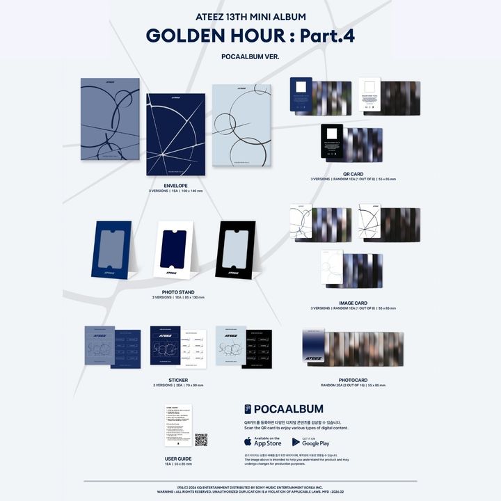 ATEEZ - 迷你十三輯: Golden Hour : Part.4【POCA版】（數位專輯） 內頁 1