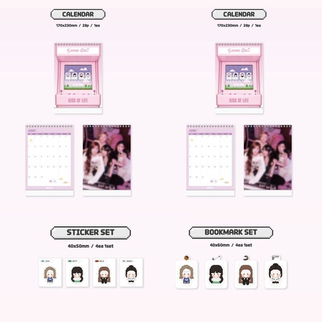 Kiss of Life - 2026 Season Greetings 【2026 年曆】（官方周邊） 內頁 1