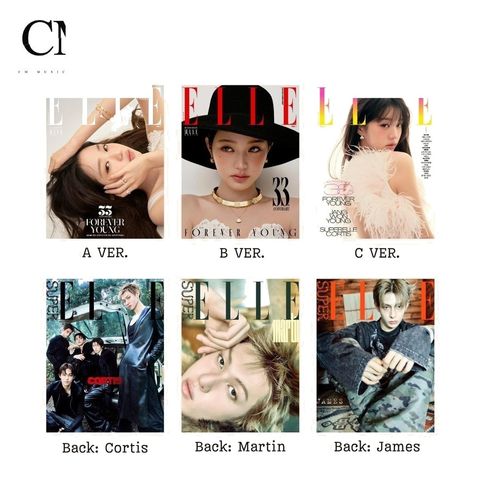 ELLE 2025 11月號封面人物：張員瑛 JANG WONYOUNG 【IVE｜內含：Cortis】（韓國雜誌）