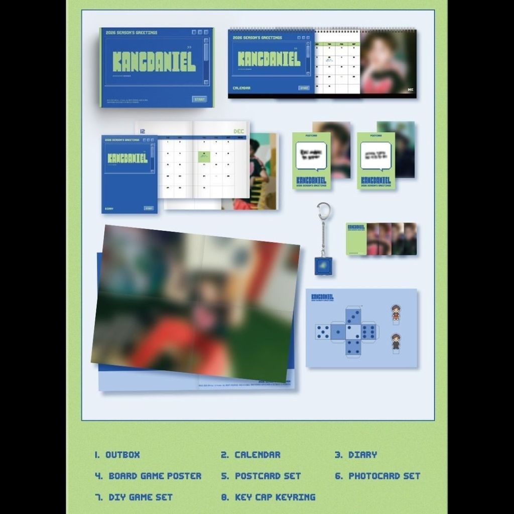 姜丹尼爾 KANGDANIEL - 2026 Season Greetings 【2026 年曆】（官方周邊） 內頁 1