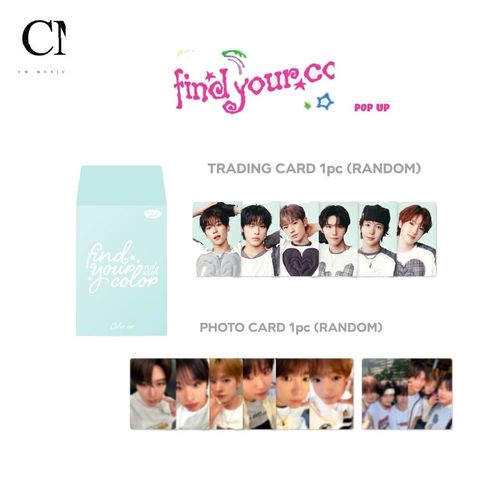 NCT WISH - 2025 POP UP：FIND YOUR COLOR 【隨機卡包】（MD）