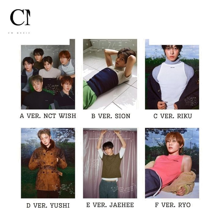 DAZED 2025 8月號 封面人物：NCT WISH（韓國雜誌） 封面