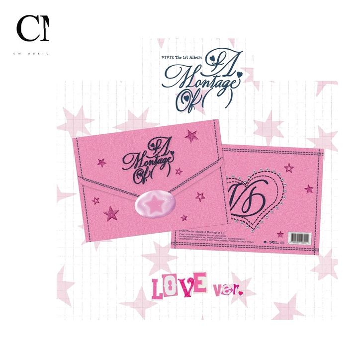 VIVIZ - 正規一輯: A Montage of ( )【Love 版】（CD） 封面