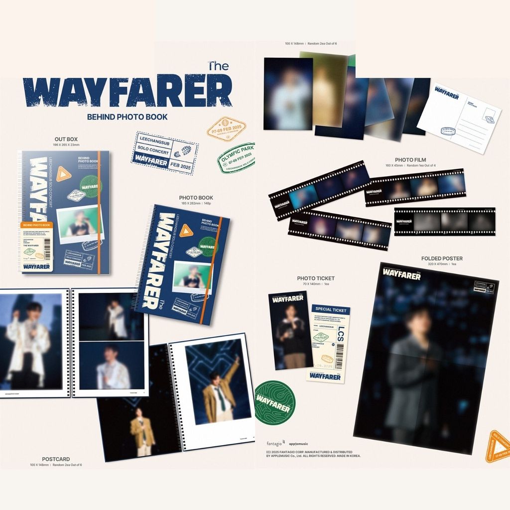 李昌燮 LEE CHANG SUB (BTOB) - THE WAYFARER 演唱會幕後（寫真書） 內頁 1