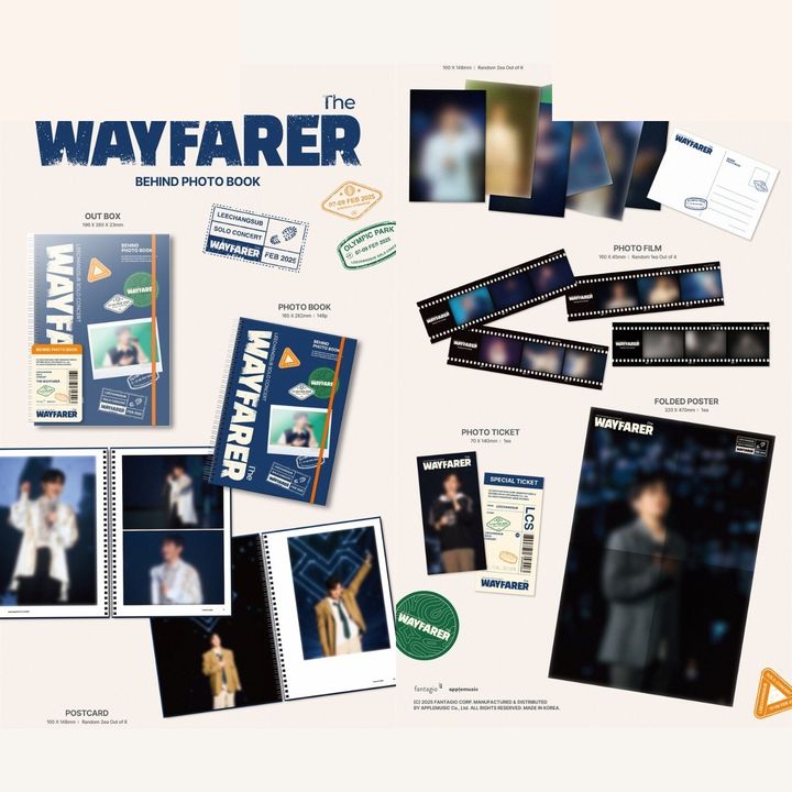 李昌燮 LEE CHANG SUB (BTOB) - THE WAYFARER 演唱會幕後（寫真書） 內頁 1