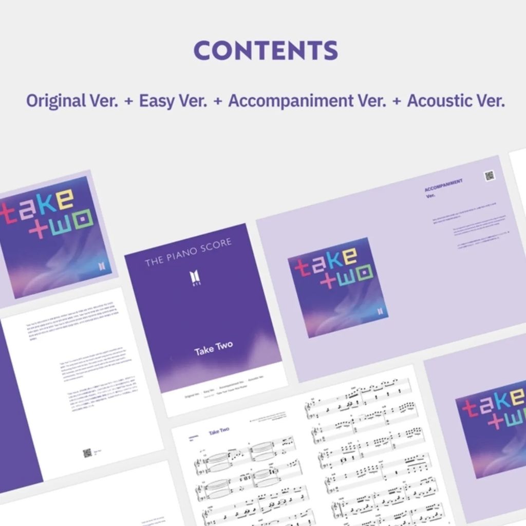 BTS - Take Two（鋼琴譜｜官方周邊） 內頁 3