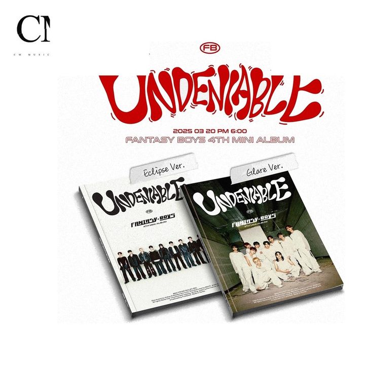 FANTASY BOYS - 迷你四輯: Undeniable（CD） 封面