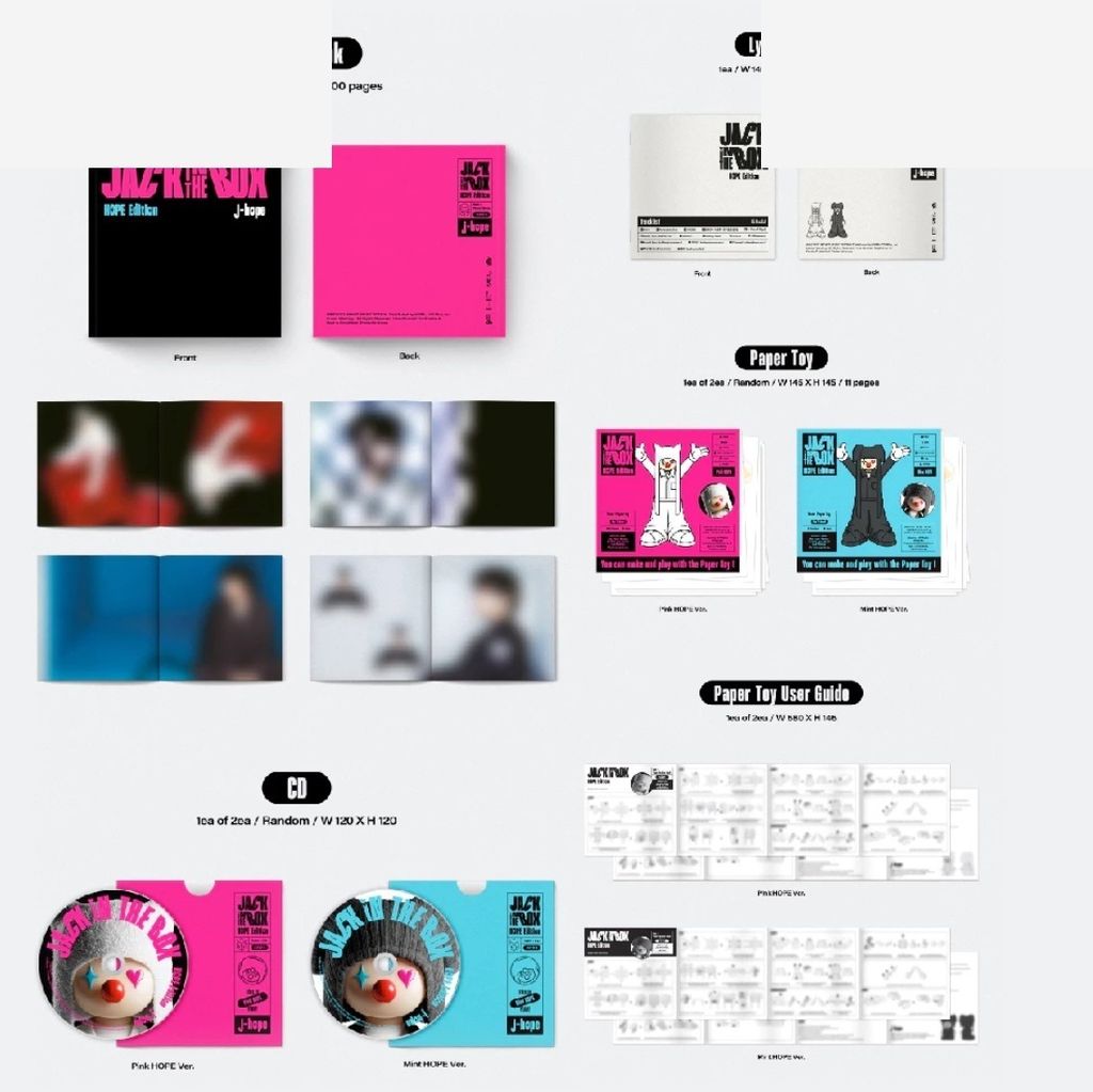 鄭號錫 j-hope (BTS) - Jack In The Box 【Hope 特別版】（CD） 內頁 1