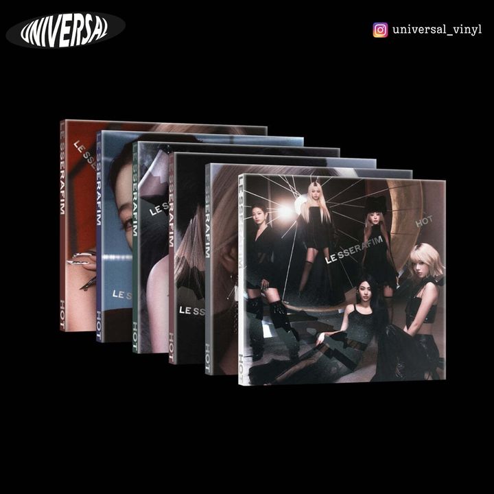 LE SSERAFIM - 迷你五輯: Hot（Compact 版｜CD） 內頁 1
