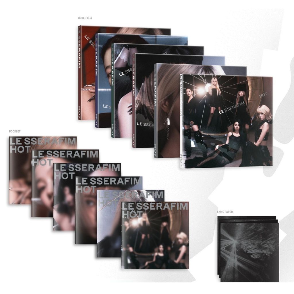 LE SSERAFIM - 迷你五輯: Hot（Compact 版｜CD） 內頁 2