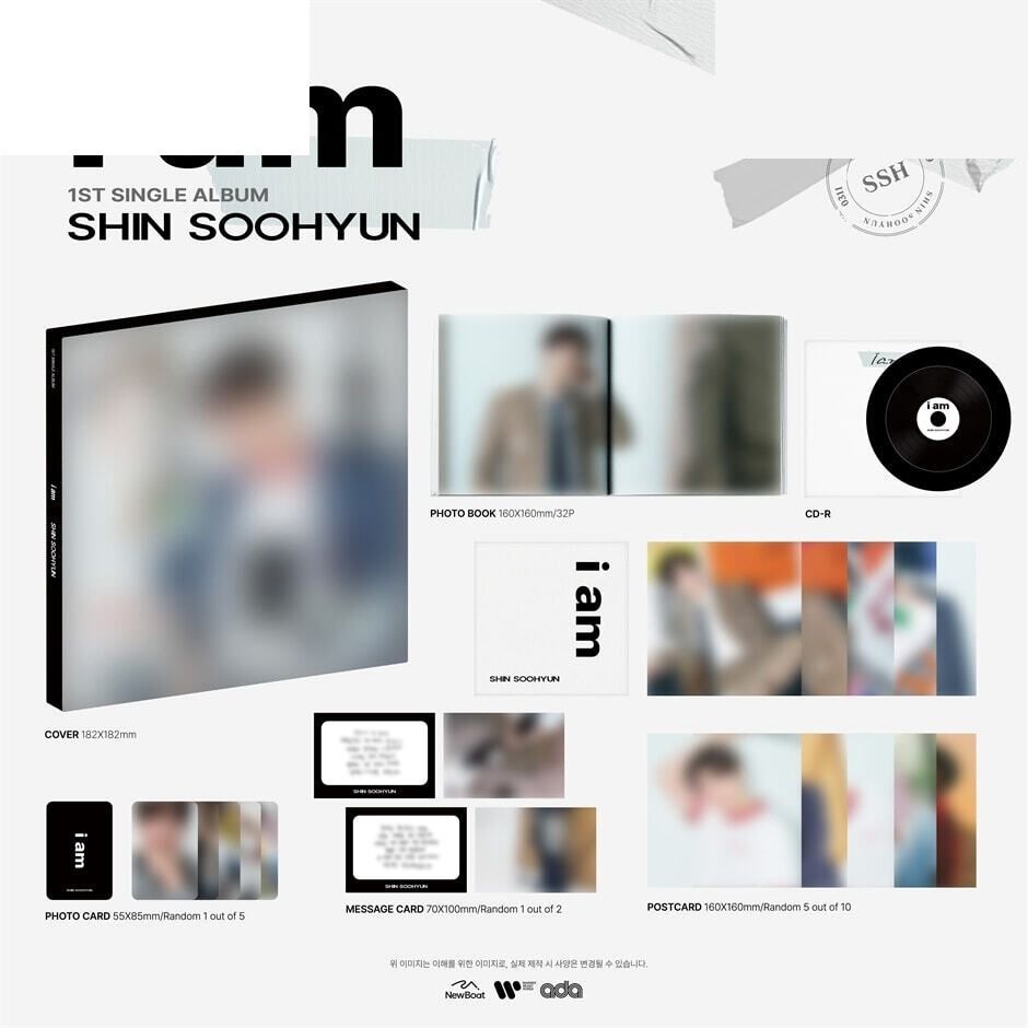 SHIN SOOHYUN - 單曲一輯: I AM（CD） 內頁 1