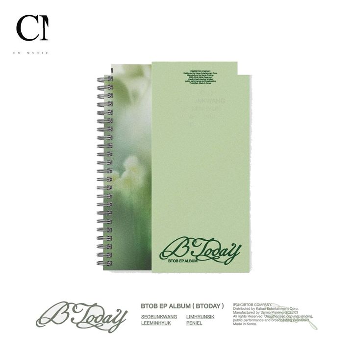 BTOB - EP 專輯: BTODAY（Photobook 版｜CD） 封面