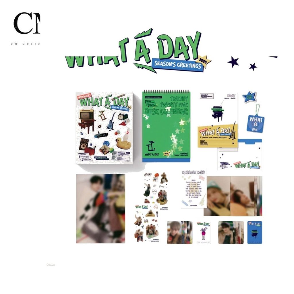 NOWADAYS - 2025 Season's Greetings（年曆｜官方周邊） 封面