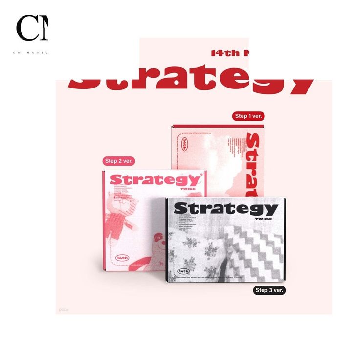 TWICE - 迷你十四輯: Strategy（Photobook 版｜CD） 封面