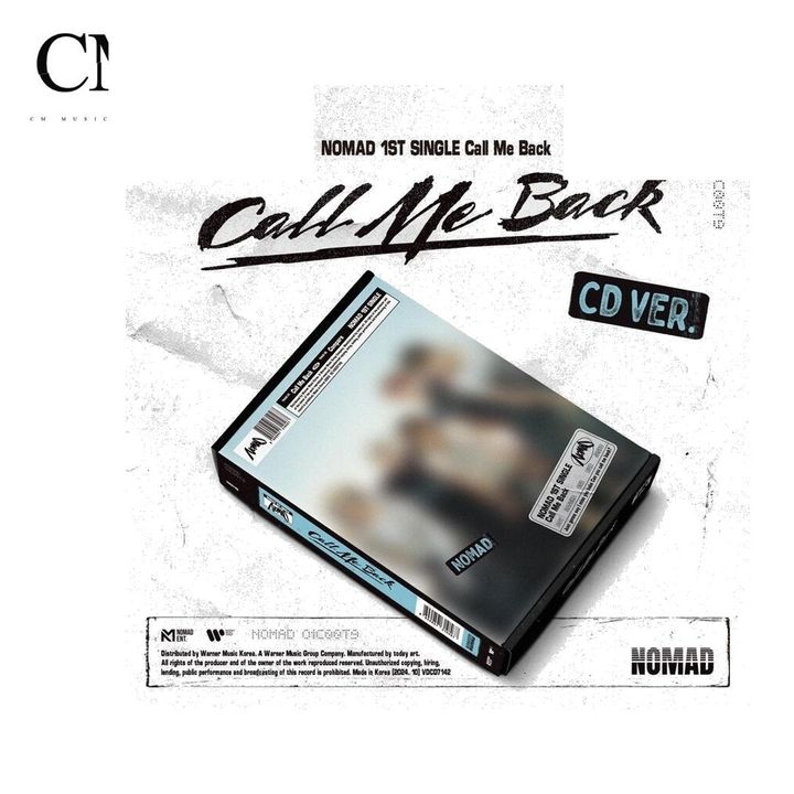 NOMAD - 單曲一輯: Call Me Back（CD） 封面