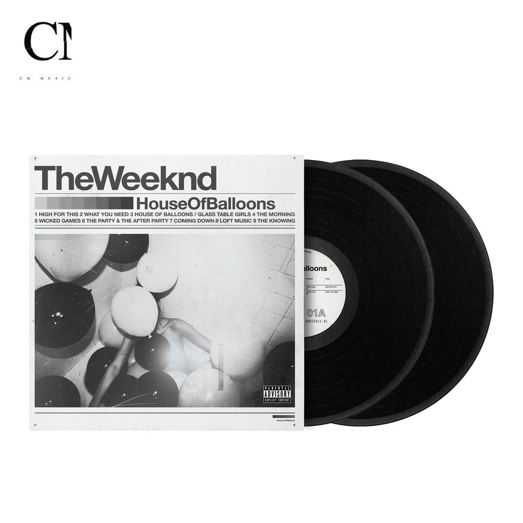 威肯 The Weeknd - House Of Balloons【限量版】（黑膠唱片 2LP） 封面