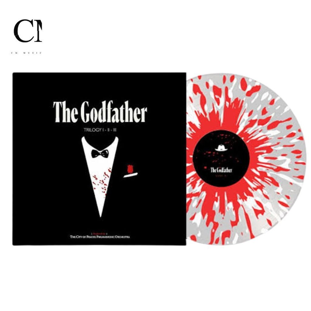 布拉格愛樂管弦樂團 City of Prague Philharmonic Orchestra - 教父三部曲 The Godfather Trilogy【潑墨彩膠】（黑膠唱片 2LP） 封面