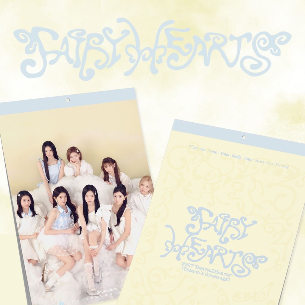 Hearts2Hearts - 2027 WALL CALENDAR【掛曆】（年曆） 內頁 1