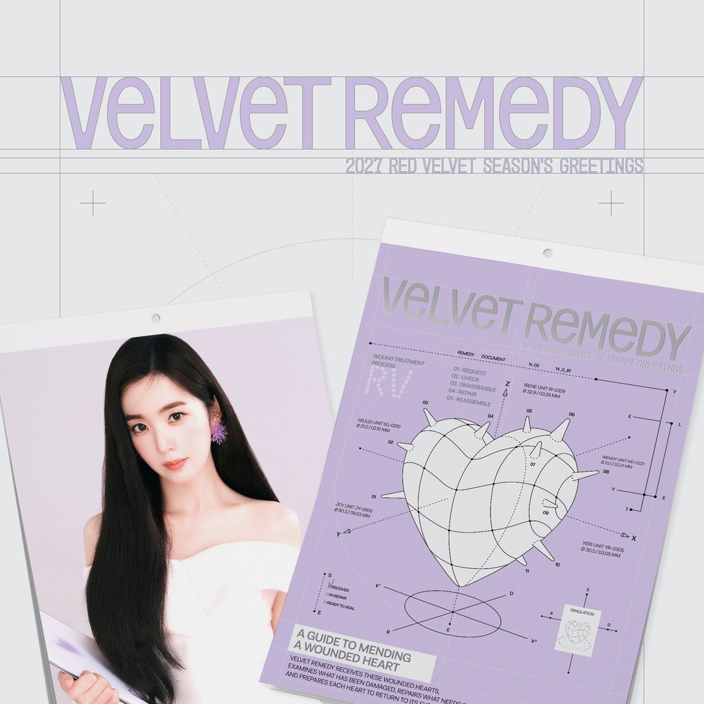 Red Velvet - 2027 WALL CALENDAR【掛曆】（年曆） 內頁 1