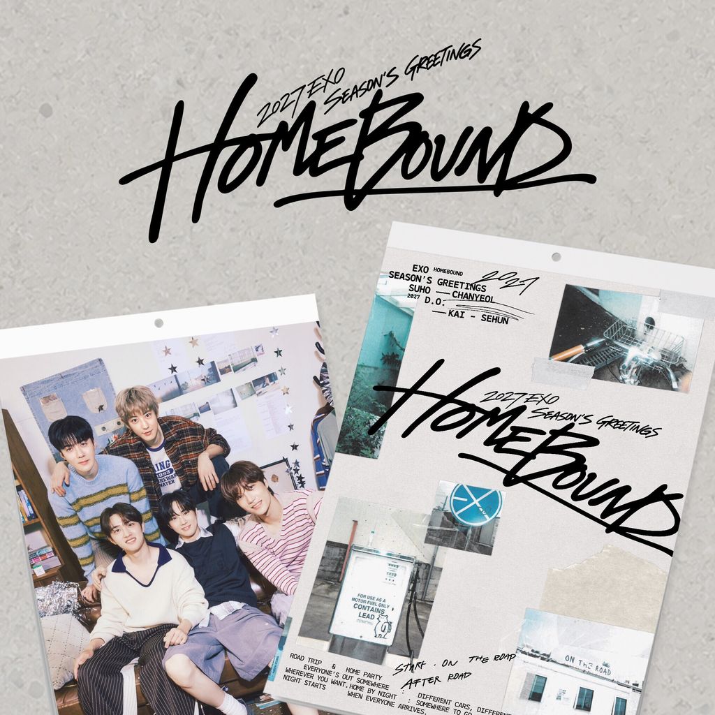 EXO - 2027 WALL CALENDAR【掛曆】（年曆） 內頁 1