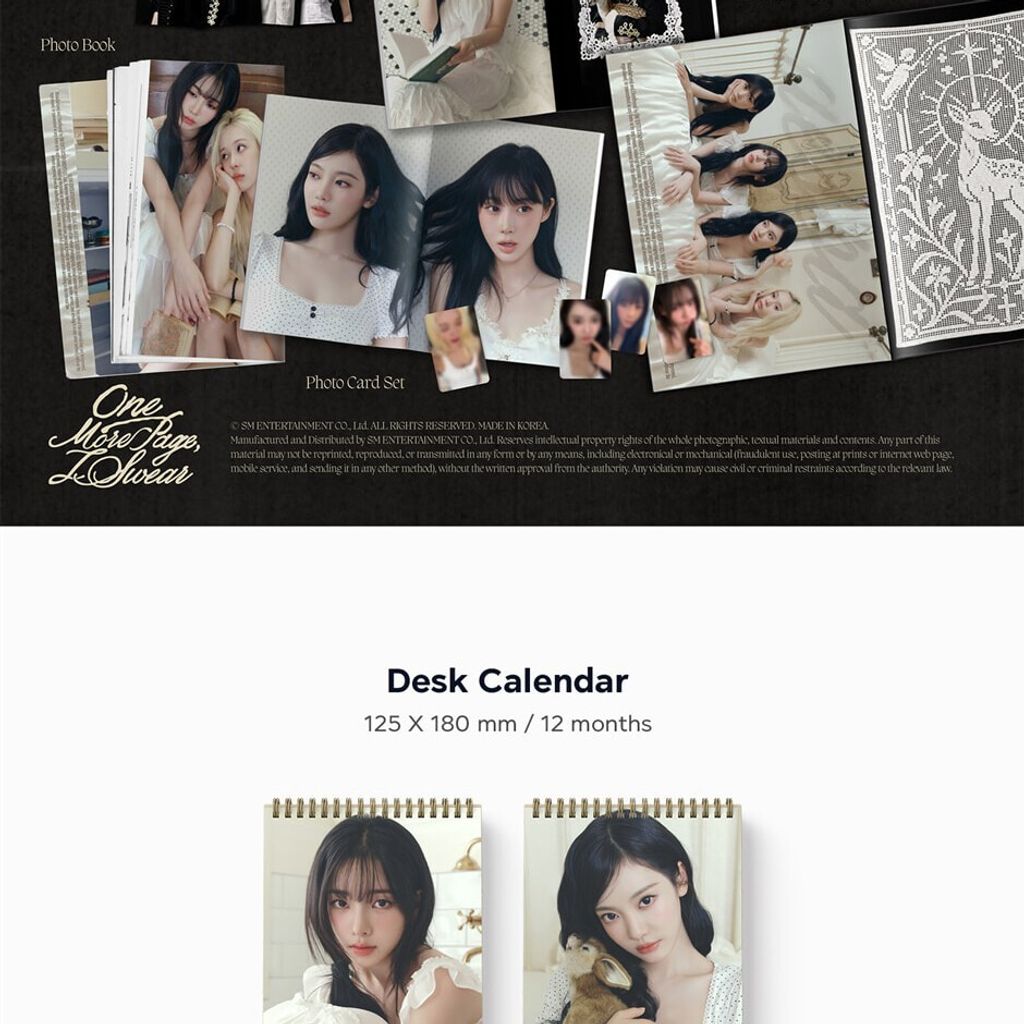 aespa - 2027 SEASON'S GREETINGS【One More Page, I Swear｜含特典】（年曆） 內頁 2