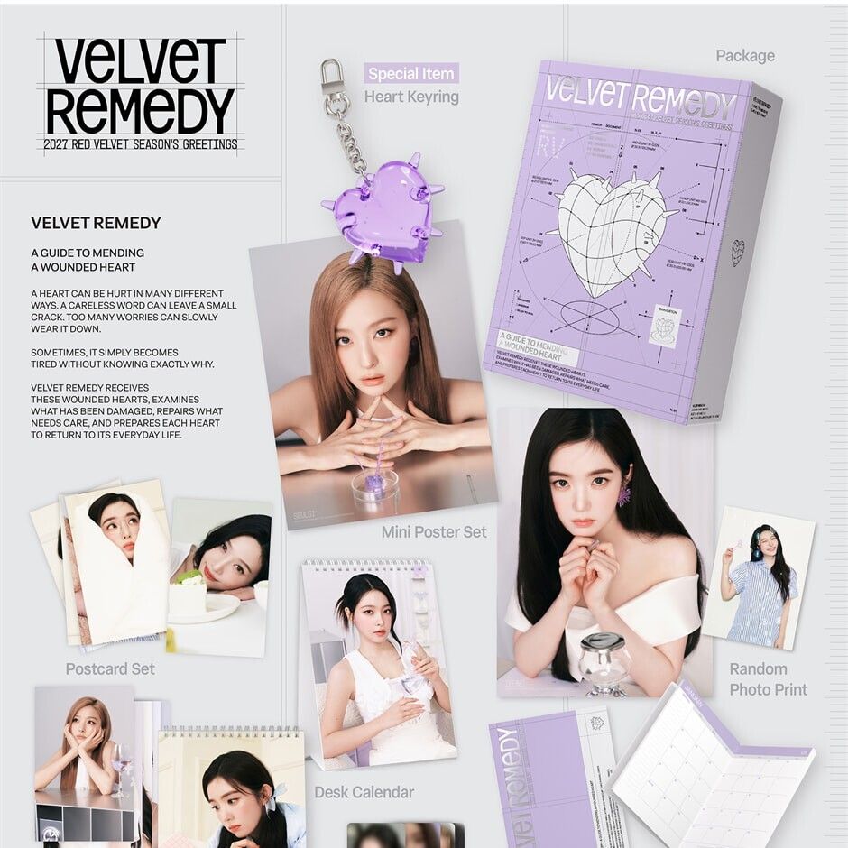Red Velvet - 2027 SEASON'S GREETINGS【Velvet Remedy｜含特典】（年曆） 內頁 1