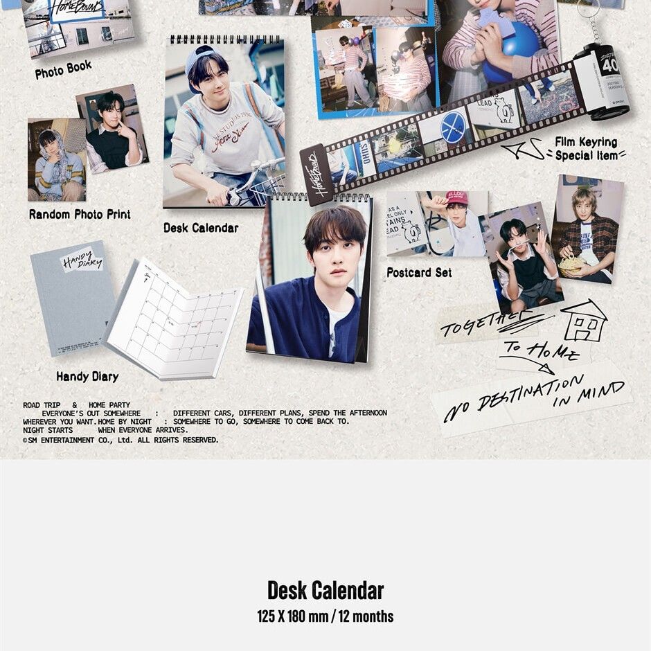 EXO - 2027 SEASON'S GREETINGS【HomeBound｜含特典】（年曆） 內頁 2