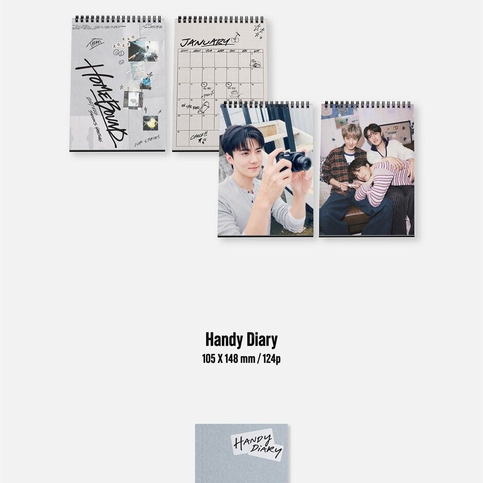 EXO - 2027 SEASON'S GREETINGS【HomeBound｜含特典】（年曆） 內頁 3