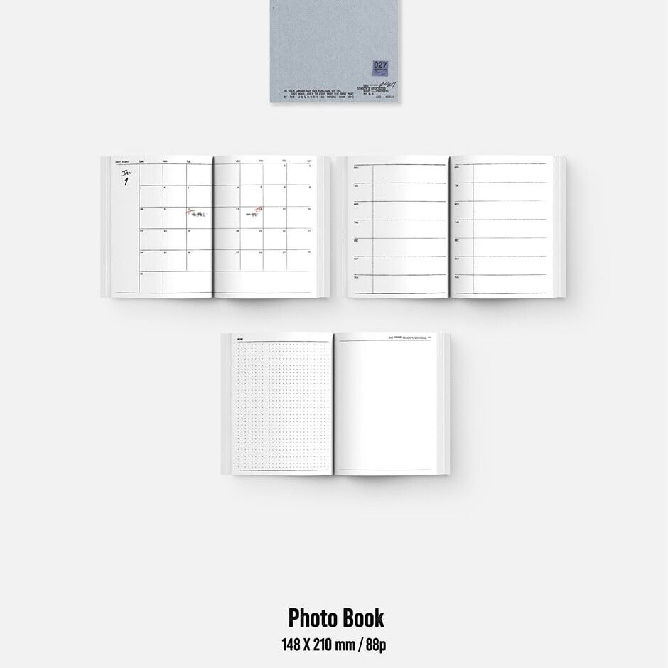 EXO - 2027 SEASON'S GREETINGS【HomeBound｜含特典】（年曆） 內頁 4