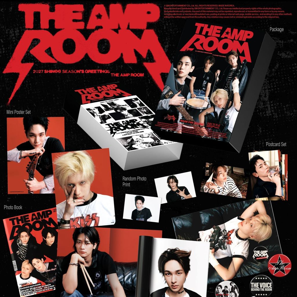 SHINee - 2027 SEASON'S GREETINGS【THE AMP ROOM｜含特典】（年曆） 內頁 1