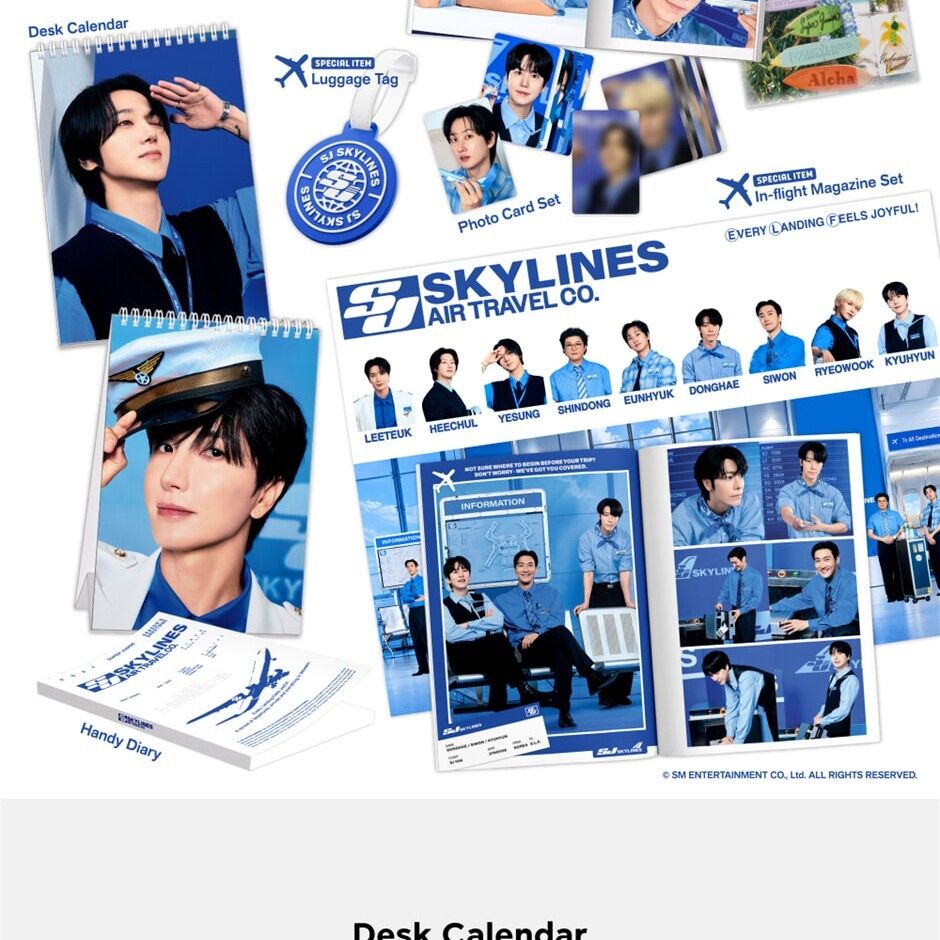 SUPER JUNIOR - 2027 SEASON'S GREETINGS【SKYLINES｜含特典】（年曆） 內頁 2