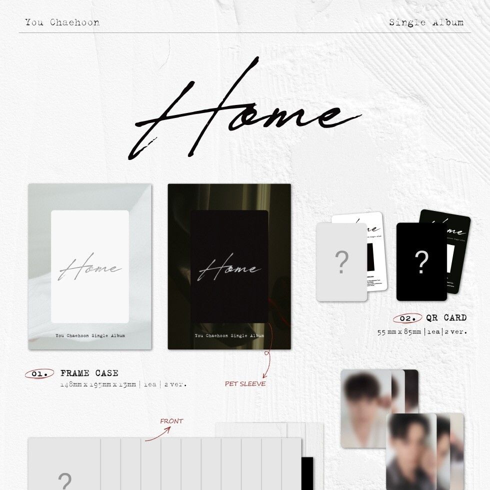 YOU CHAEHOON - 個人單曲一輯：HOME【PLATFORM 版】（數位專輯） 內頁 1