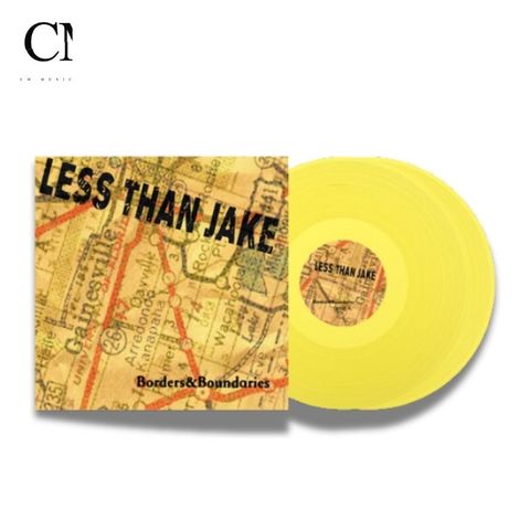 Less Than Jake - Borders & Boundaries【25週年紀念版|黃色彩膠】(黑膠唱片 2LP)