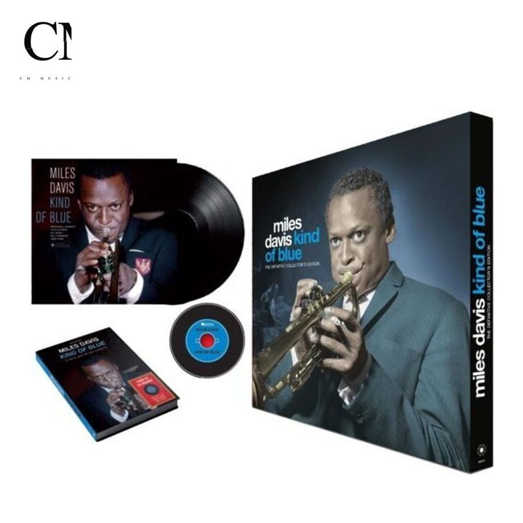 邁爾士戴維斯 Miles Davis - Kind Of Blue【Jazz Images 豪華盒裝｜LP＋CD＋92 頁精裝書｜限量編號】（黑膠唱片 LP） 封面