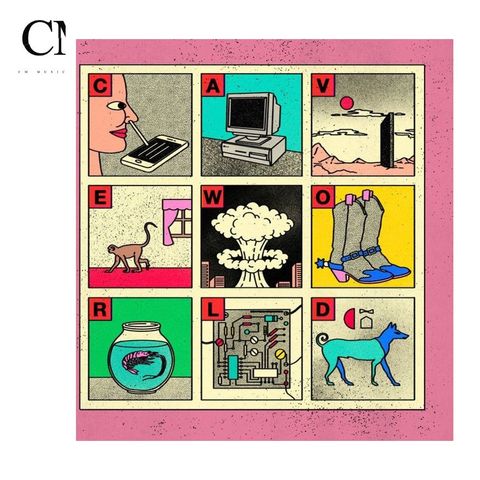 Viagra Boys - Cave World【紅色彩膠】(黑膠唱片 LP)