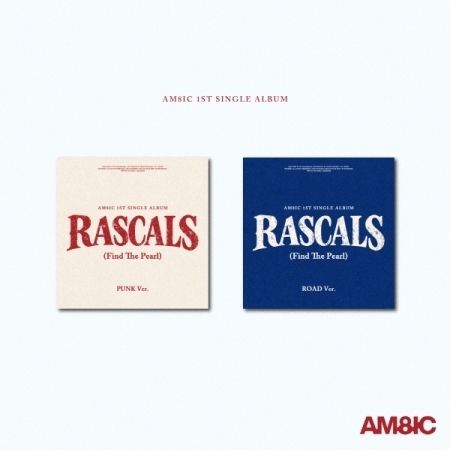 AM8IC - 單曲一輯：RASCALS (Find The Pearl)【PUNK 版／ROAD 版】（數位專輯） 封面