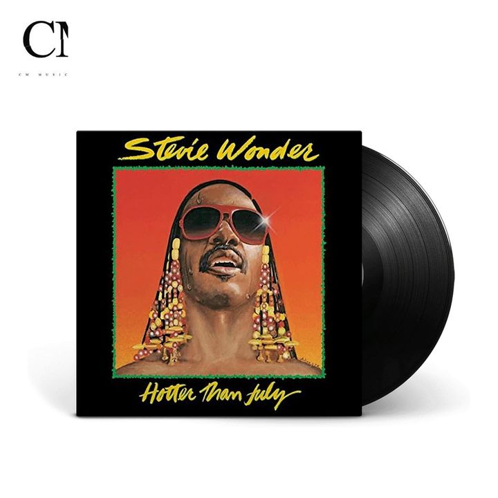 史提夫汪達 Stevie Wonder - Hotter Than July（黑膠唱片 LP） 封面