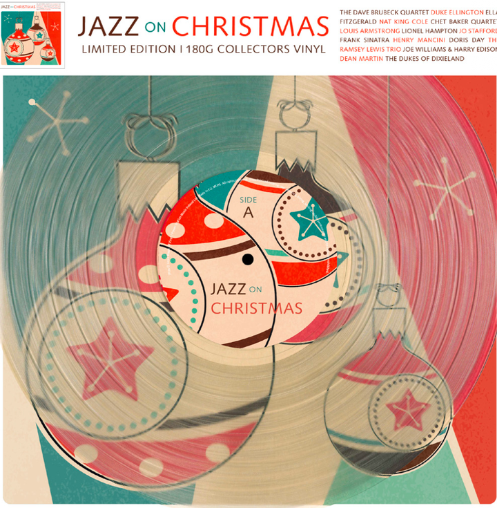 V.A. - Jazz On Christmas【日盤｜透明彩膠】（黑膠唱片 LP） 封面
