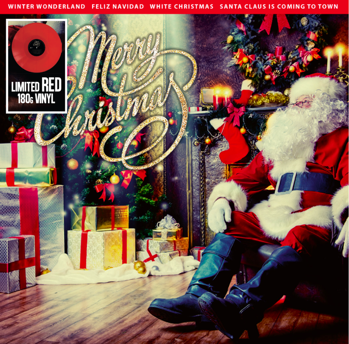 V.A. - Merry Christmas (Santa)【日盤｜紅色彩膠】（黑膠唱片 LP） 封面