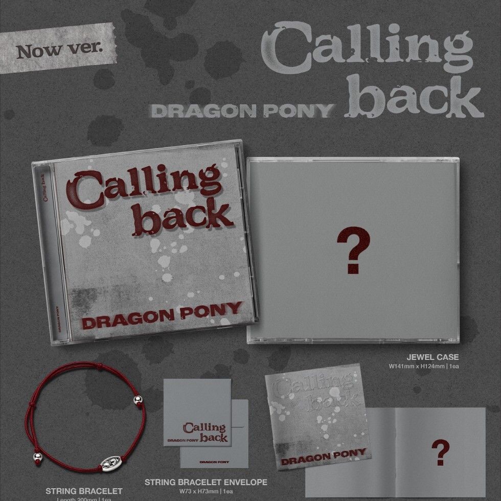 DRAGON PONY - 單曲：Calling back（CD） 內頁 1