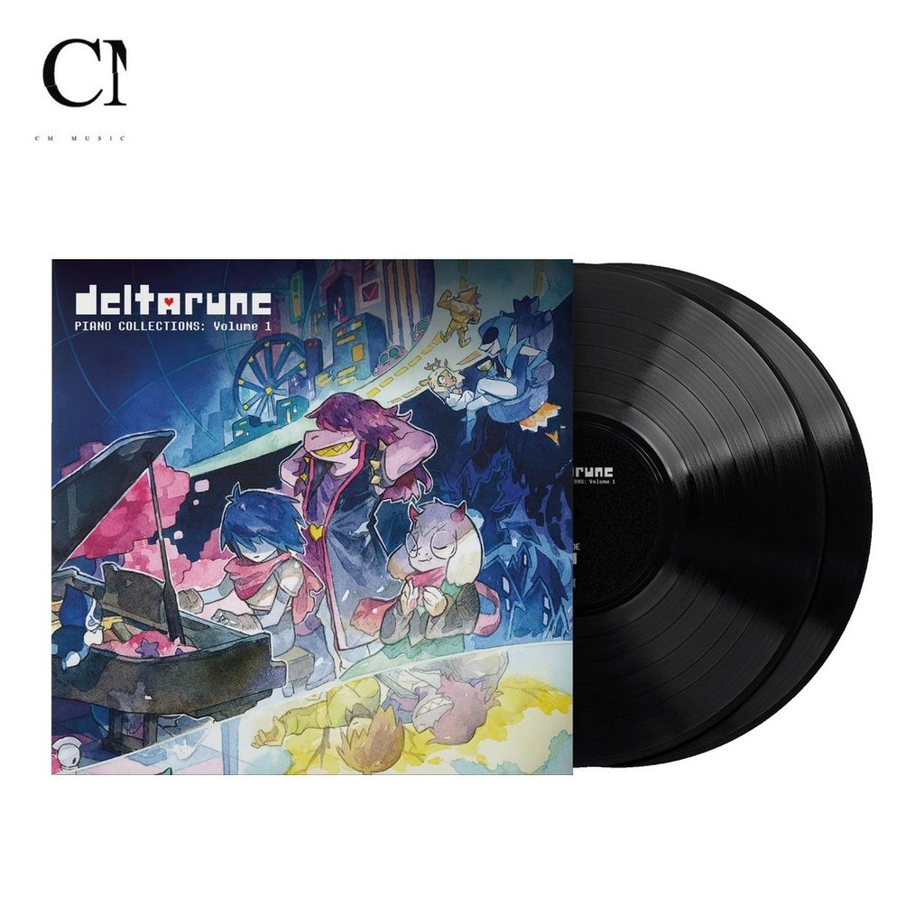 三角符文 DELTARUNE Piano Collections, Volume 1（黑膠唱片 2LP） 封面