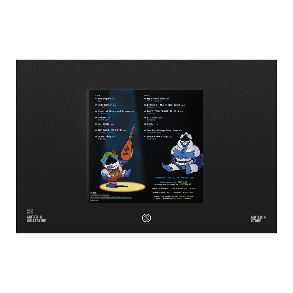 三角符文 DELTARUNE Guitar Collections: Volume 1 【彩膠】（黑膠唱片 LP） 內頁 2