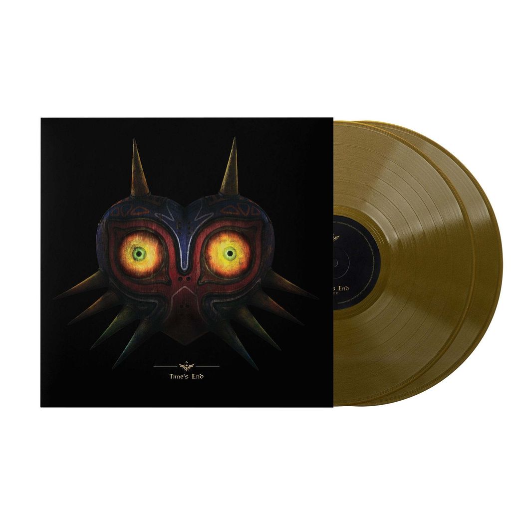 薩爾達 Time's End: Majora's Mask Remixed 【金色彩膠】（黑膠唱片 2LP） 封面
